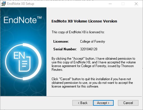 EndNote | Forestry Computing Helpdesk